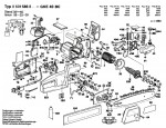 Bosch 0 601 586 803 Gke 40 Bc Chain Saw 230 V / Eu Spare Parts